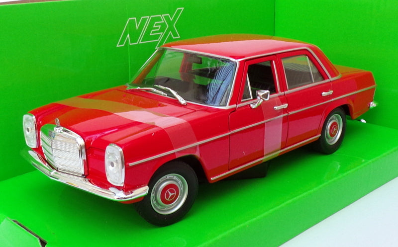 Welly 1/24 Scale Model Car 24091W - Mercedes Benz 220 - Red