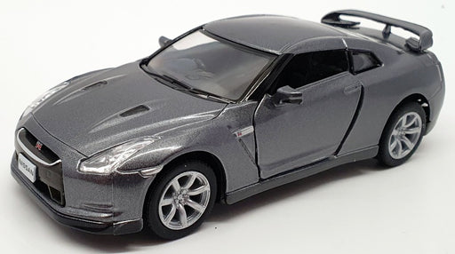 Kinsmart 1/36 Scale KT5340 - 2009 Nissan GTR R35 Pull Back & Go  - Grey