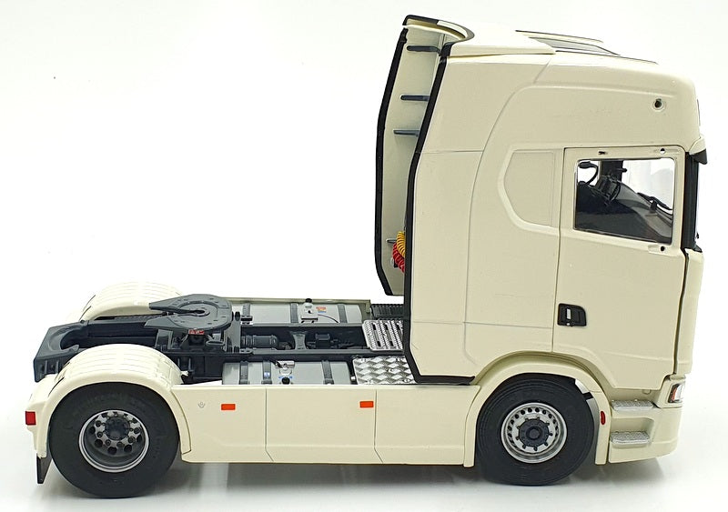 Solido 1/24 Scale Diecast S2400301 Scania 580S Highline 2021 - Ivory White