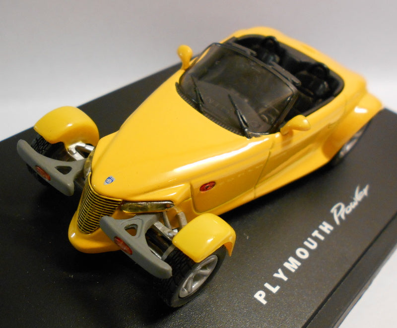 Eagle Race 1/43 Scale Diecast Model 642006 PLYMOUTH PROWLER SOFT TOP YELLOW