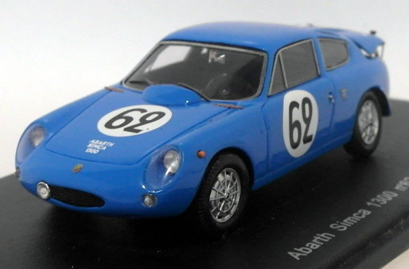 Spark Models 1/43 Scale - S1307 Abarth Simca 1300 #62 Le Mans 1962