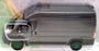 Greenlight 1/64 Scale Model Van 530109 - 2017 RAM Promsater Chase Van - Silver