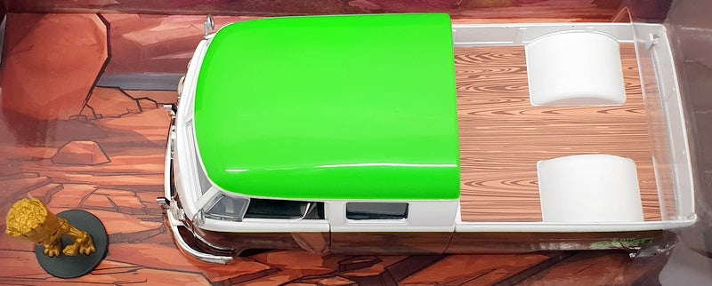 Jada 1/24 Scale Model Car #31202 - 1963 Volkswagen Bus Pickup & Groot