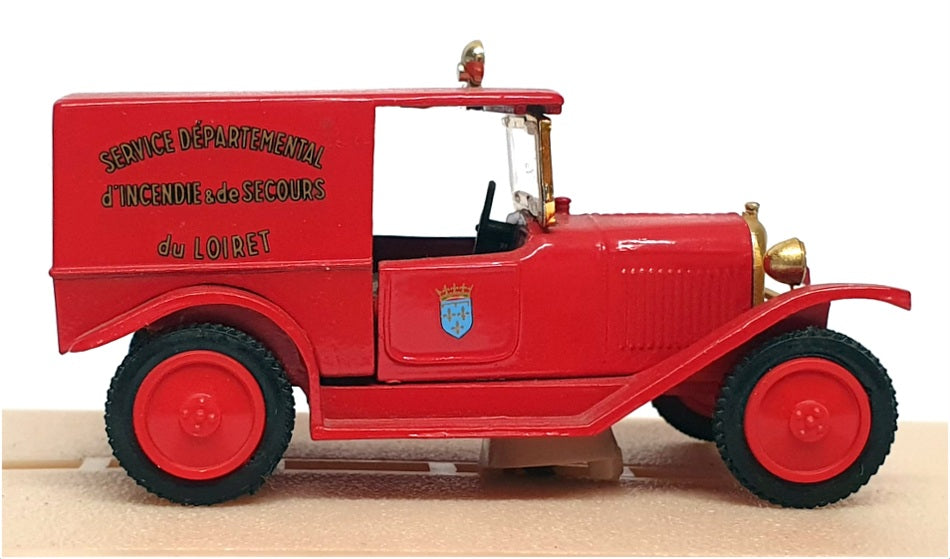Eligor 1/43 Scale 1056 - 1926 Citroen 5cv D'Incendie Fire Service - Red