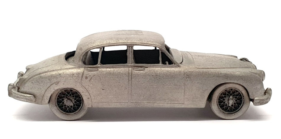Danbury Mint Appx 10cm Long Pewter DA16321M - 1962 Jaguar Mk2 3.8L