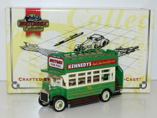 MATCHBOX COLLECTIBLES YET05-M - 1922 AEC OMNIBUS DUBLIN CORP O'CONNELL BRIDGE
