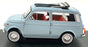 Norev 1/18 Scale Diecast 187726 - Fiat 500 Giardiniera 1964 Cenere Blue