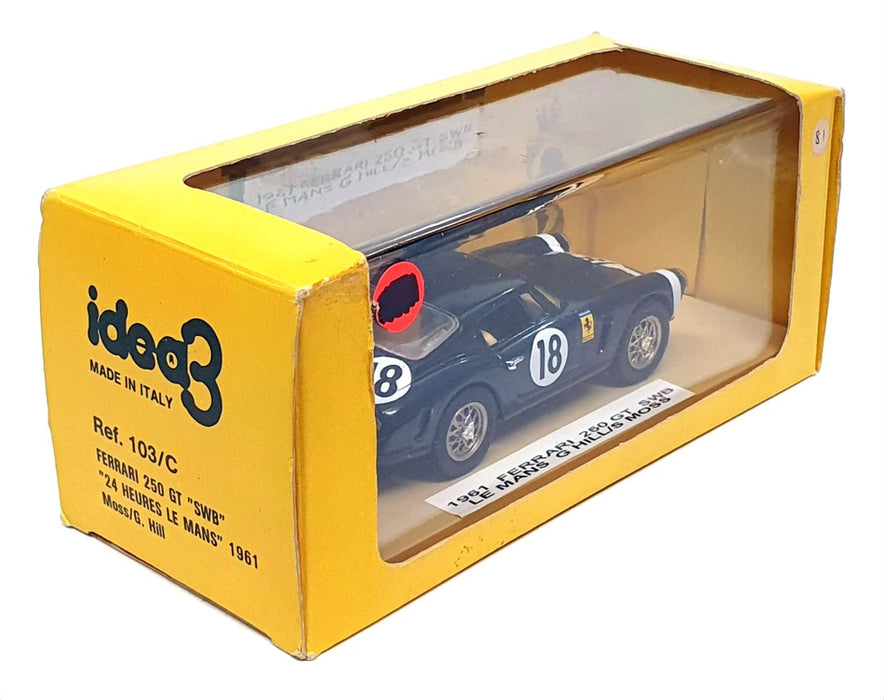 Kit Miniature 1/43 - Ferrari 250 GT SWR Le Mans 1960 #21 - Résine Rouge (AN846)