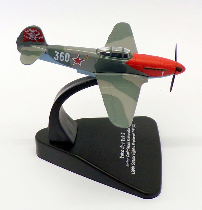 Oxford Diecast 1/72 Scale AC088 - Yakovlev Yak 3 - A.D.Yakimenko