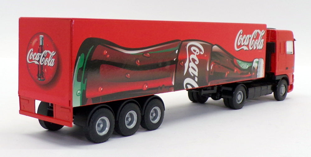 Lion Toys 1/50 Scale Model No.36 - DAF 95 XF Truck & Trailer - Coca Cola