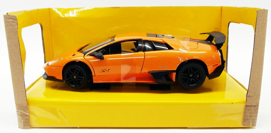 Rastar 1/24 Scale Model Car 39300 - Lamborghini LP670-4 SV - Orange