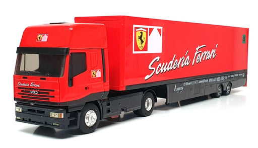 Eligor 1/43 Scale 111335 - Iveco F1 Transporter Truck Scuderia Ferrari - Red