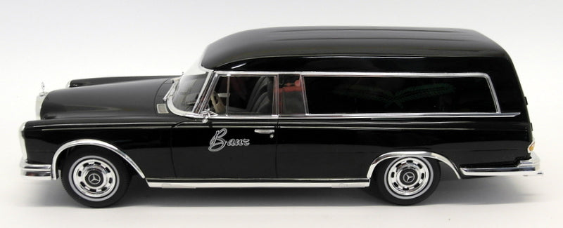 Best Of Show BOS 1/18 Scale BOS402 - Mercedes Benz 600 Pullman Hearse Black