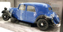 Solido 1/18 Scale Diecast S1800906 - Citroen Traction BI-TON 1937 - Black/Blue