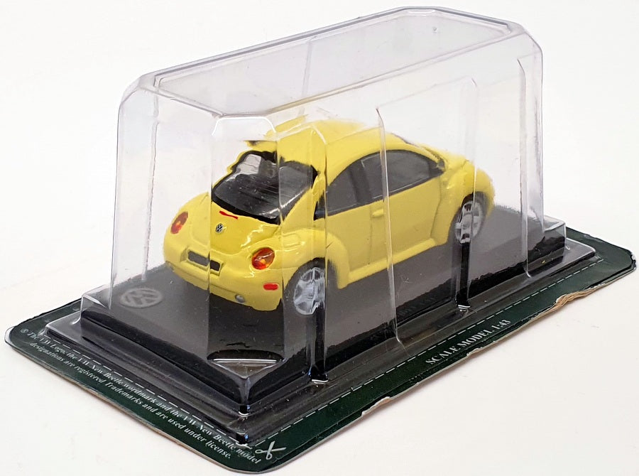 Altaya 1/43 Scale Model Car AL41020E - Volkswagen New Beetle - Yellow
