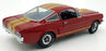 Exact Detail 1/18 Scale Diecast ED14223A - Shelby G.T 350H - Red/Gold Stripes