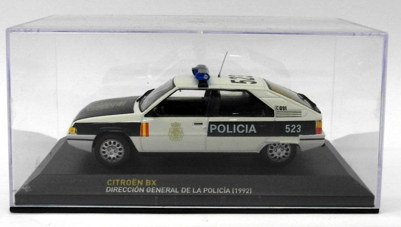Unbranded 1/43 Scale diecast UB11 Citroen BX Direccion General De La Policia '92
