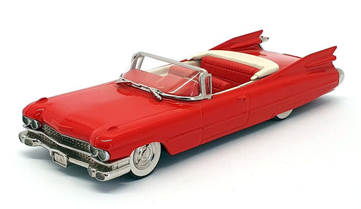M.A.E. Models 1/43 Scale MA01 - 1959 Cadillac Convertible - Red