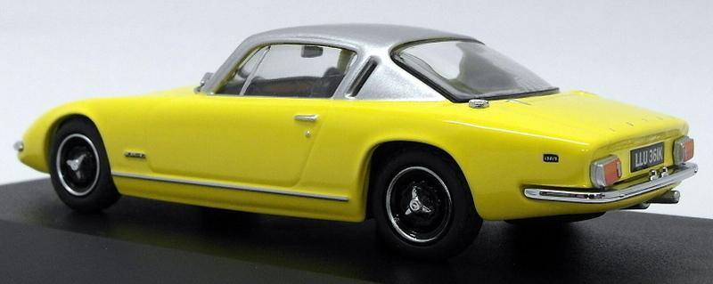 Oxford Diecast 1/43 Scale Model Car LE001 - Lotus Elan Plus2 - Yellow/Silver
