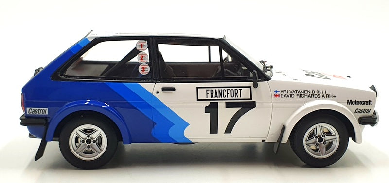 Otto Mobile 1/18 Scale Resin OT894 - Ford Fiesta 1600 A.Vatanen #17