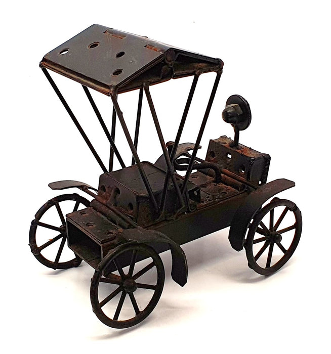 Unbranded MC01 15cm Long 17cm Tall Vintage Metal Car