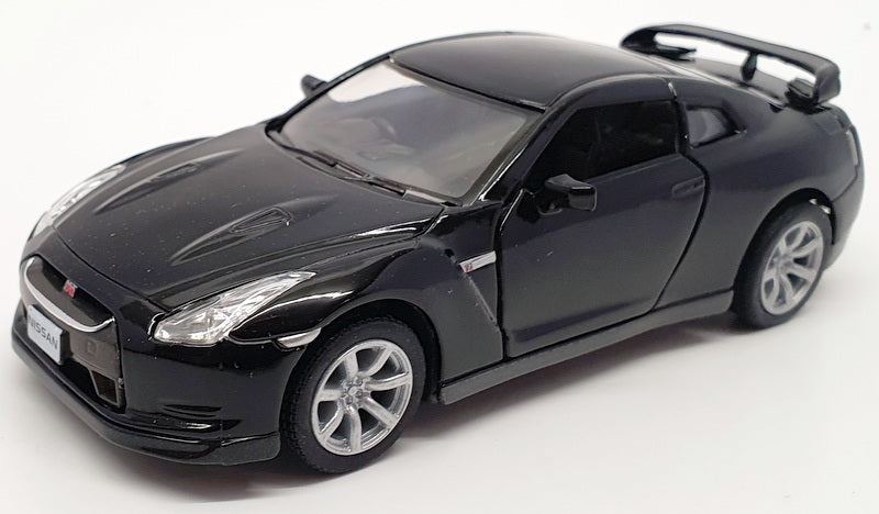 Kinsmart 1/36 Scale KT5340 - 2009 Nissan GTR R35 Pull Back & Go - Black