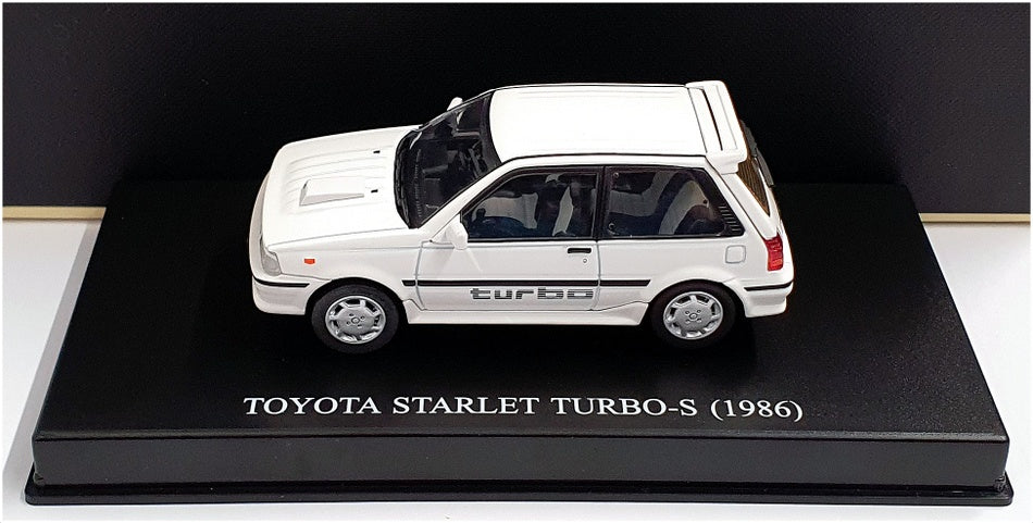 DISM 1/43 Scale 075197 - 1986 Toyota Starlet Turbo-S - White
