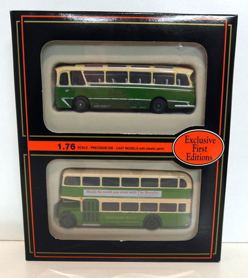 EFE 1/76 scale Diecast - 2nd gift set Southdown Harrington + Leopard coaches