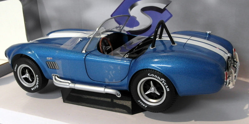 Solido 1/18 Scale diecast - S1850017 AC Cobra 427 MK2 Metallic Blue 1965