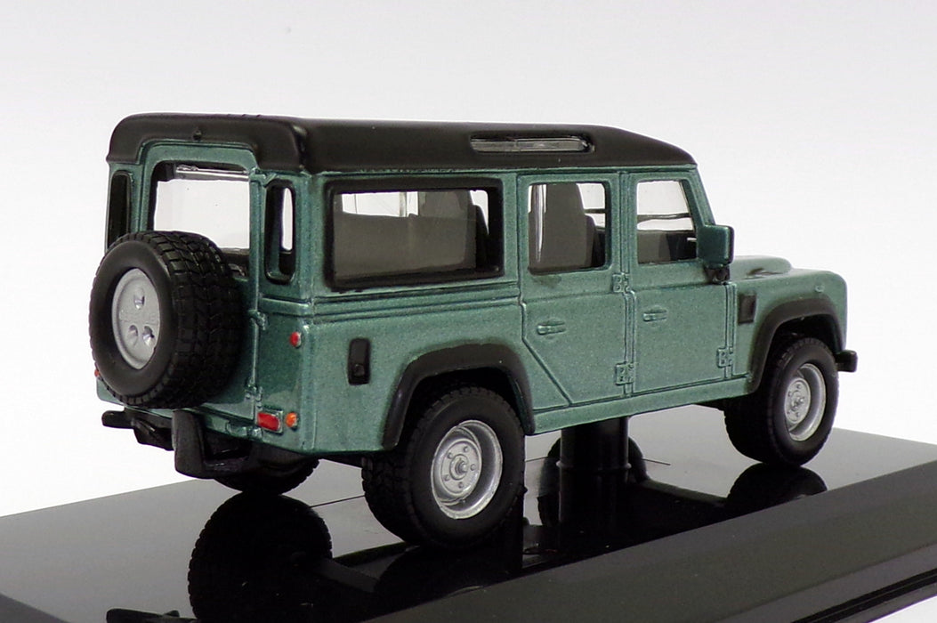 Burago 1/47 Scale 18-32060 - Land Rover Defender 110 - Green
