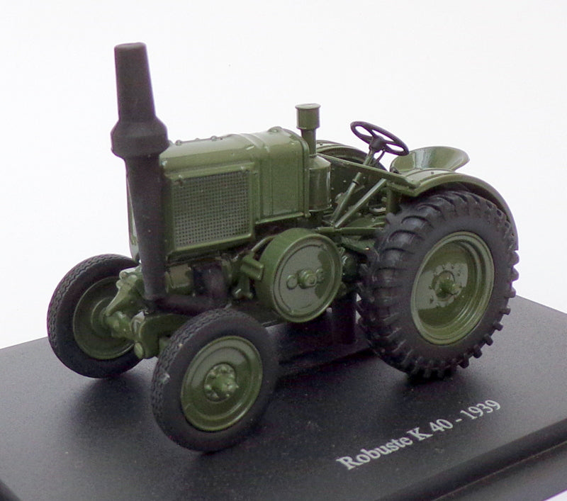 Hachette 1/43 Scale Model Tractor HT143 - 1939 Robuste K 40 - Green