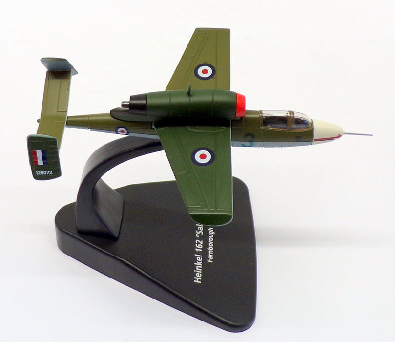 Oxford Diecast 1/72 Scale AC076 Heinkel He162 Air Min 61 W.Nr.120072 RAF '45