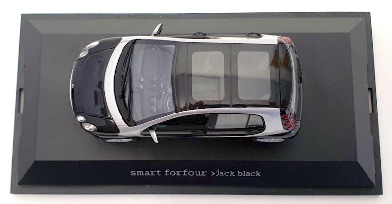 Schuco 1/43 Scale Model Car 0021091 - 2004 Smart Forfour - Jet Black