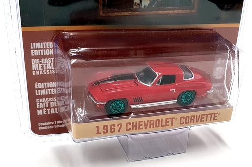 Greenlight 1/64 Scale Diecast 44770-B - Cheers 1967 Chevrolet Corvette Chase