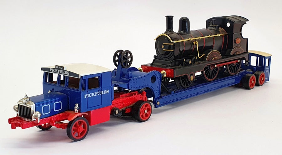 Matchbox YS-16 - 1929 Scammell 100 Ton Truck & Trailer Locomotive Load