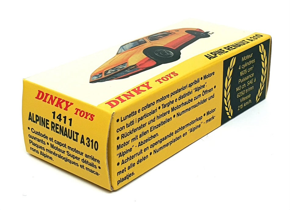 Atlas Editions Dinky Toys 1411 - Alpine Renault A310 - Red