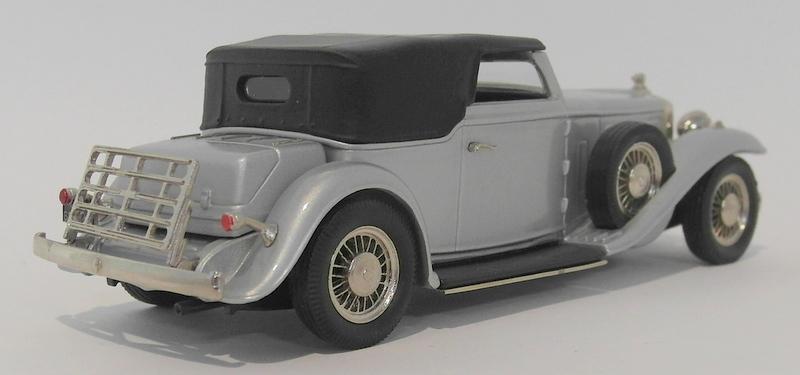 Brooklin 1/43 Scale BRK146 - 1933 Stutz DV-32 Victoria Convertable Silver