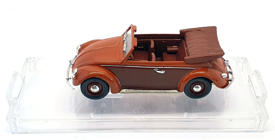 Vitesse 1/43 Scale 410 - 1949 Volkswagen Open Cabrio - 2-Tone Brown