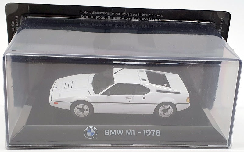 Altaya 1/43 Scale Model Car 1501IR9 - 1978 BMW M1 - White