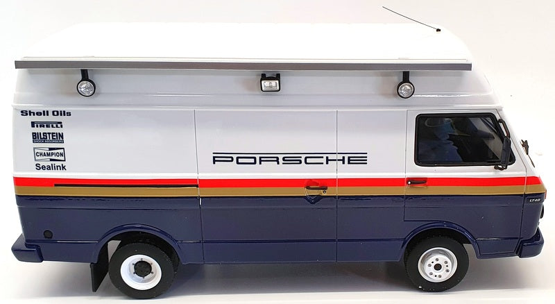 Otto Mobile 1/18 Scale OT907 - Volkswagen LT35 Van Porsche Assistance 1985