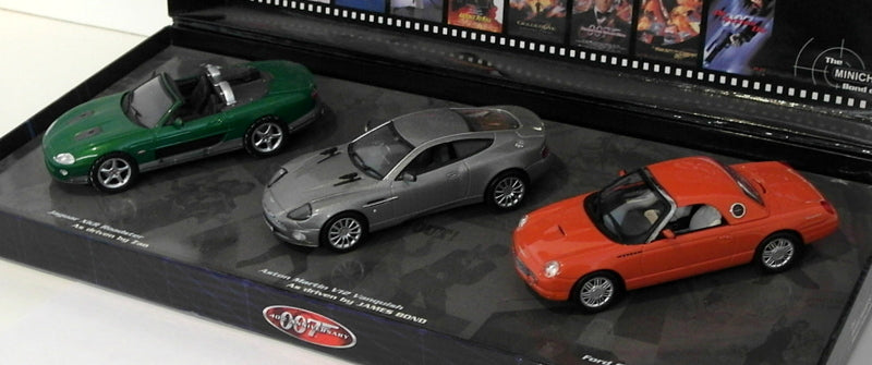 Minichamps 1/43 Scale 402 041202 - James Bond 007 3 Piece Set - Die Another Day
