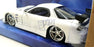 Jada 1/24 Scale Diecast 32607 - 1993 Mazda RX-7 - White Fast And Furious