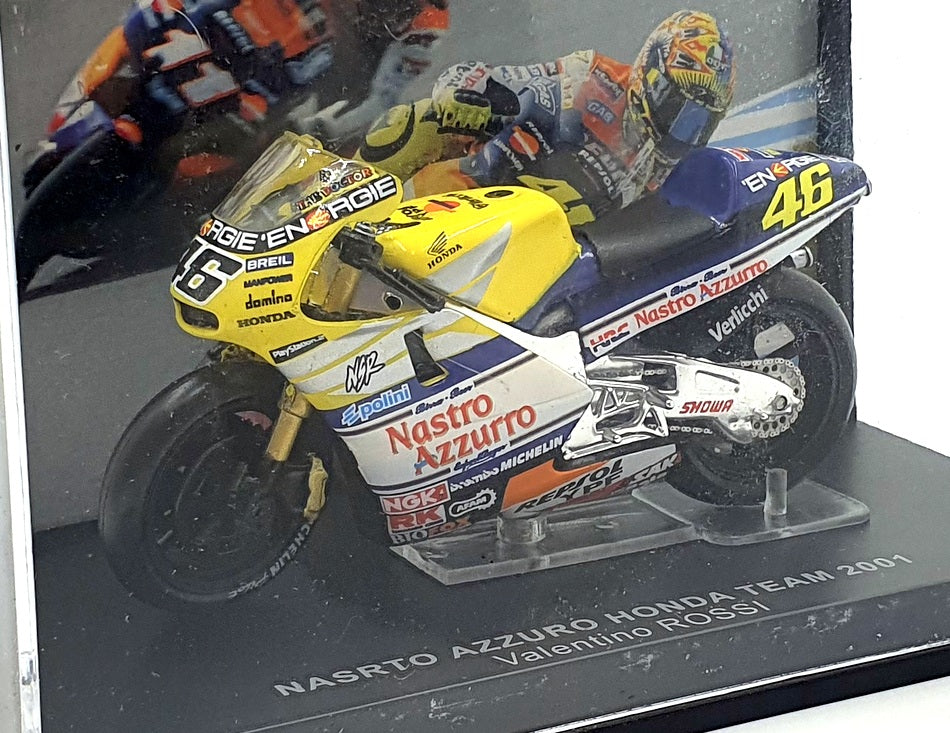 Ixo 1/24 Scale 30323 - NASRTO Azzuro Honda Team 2001 #46 V.Rossi