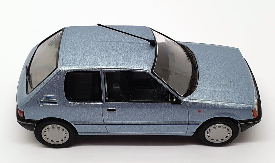 Vanguards 1/43 Scale VA12701 - Peugeot 205 1.1 "Look" - Topaze Blue