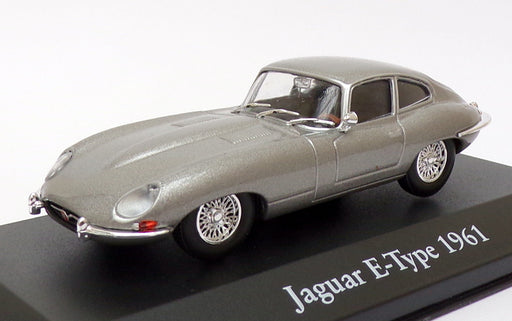 Atlas Editions 1/43 Scale 2 891 018 - 1961 Jaguar E-Type - Metallic Grey