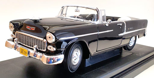 ERTL 1/18 Scale Model Car 36602 - 1955 Chevy Bel Air Grease - Black