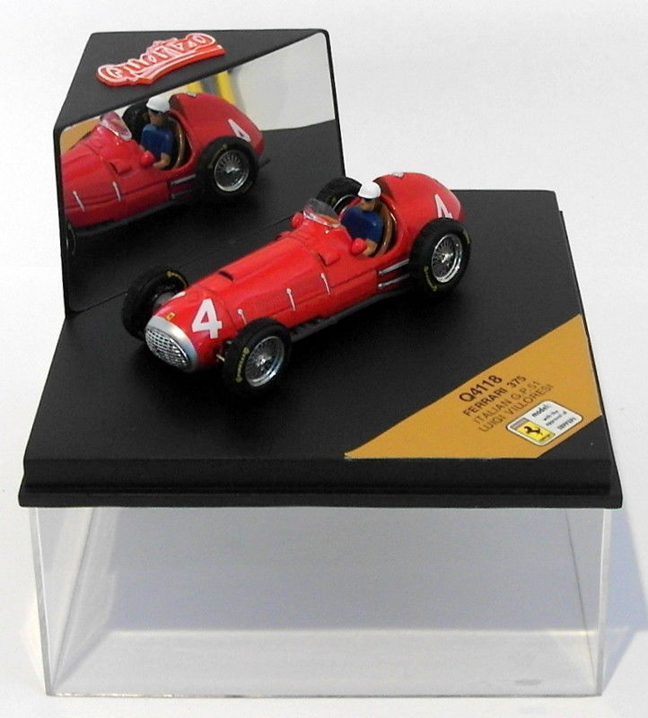 Quartzo 1/43 Scale Q4118 - Ferrari 375 F1 - Italian GP 1951 - #4 L.Villoresi