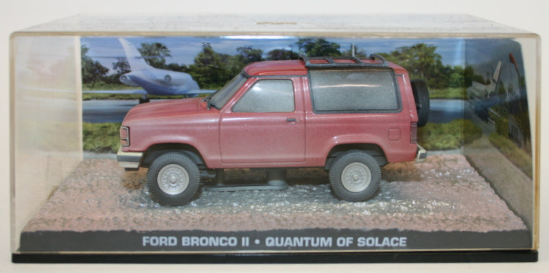 Fabbri 1/43 Scale Diecast Model - Ford Bronco II - Quantum Of Solace