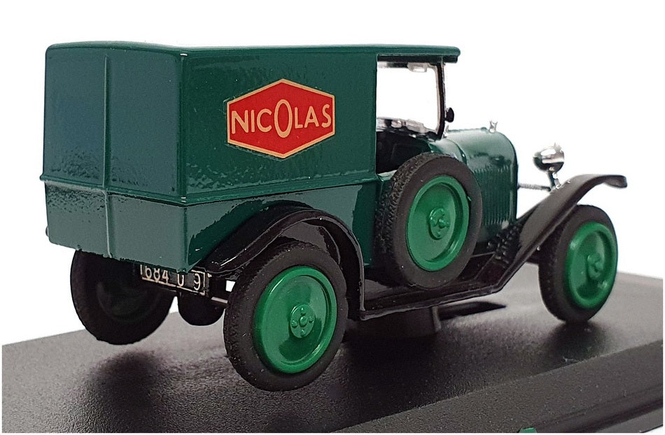 Eligor 1/43 Scale Diecast 1010 - Citroen 5 CV Van Martin - Green