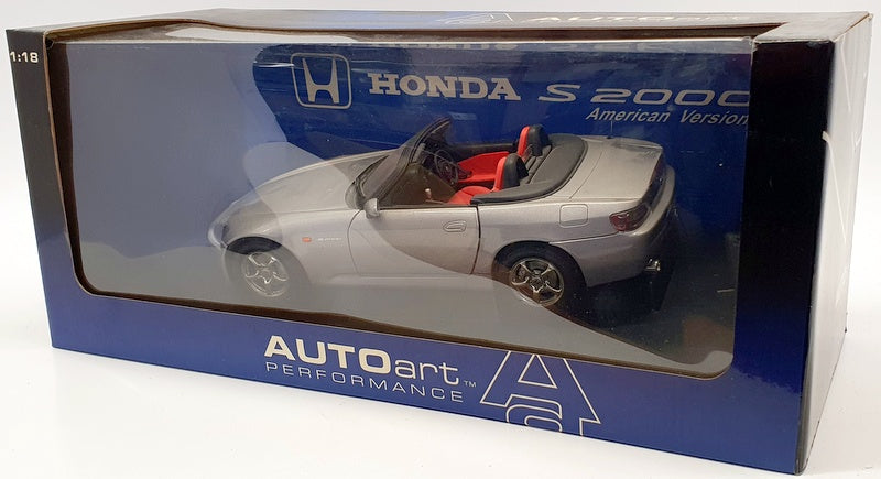 Autoart 1/18 Scale 73207 - Honda S 2000 US Version - Silver